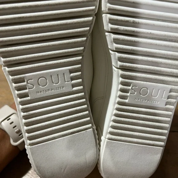 Soul Naturalizer White Sneakers - Picture 6 of 7
